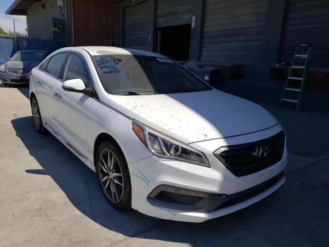 HYUNDAI SONATA SPO 2015 with VIN 5NPE34AB3FH077672 - Photo from auction