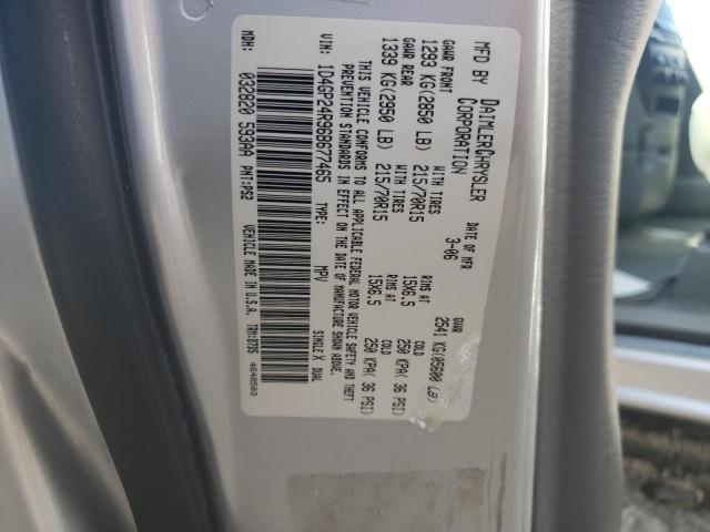 Photo 10 from auction – 2006 DODGE GRAND CARA with VIN 1D4GP24R96B677465