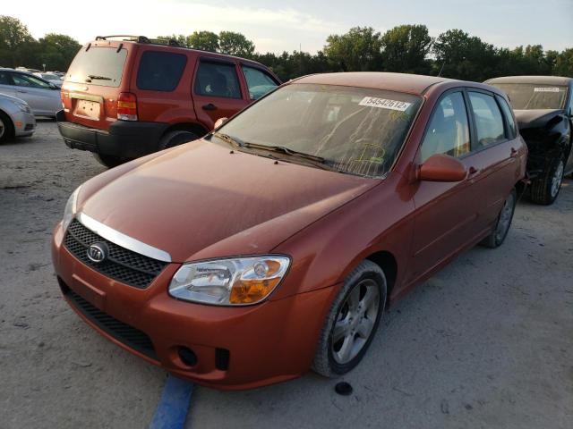 Photo 2 from auction – 2007 KIA SPECTRA SX with VIN KNAFE161475007030