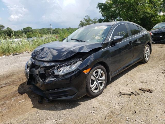 Photo 2 from auction – 2018 HONDA CIVIC LX with VIN 2HGFC2F50JH503204