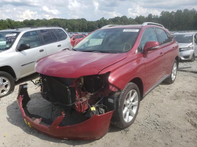 Photo 2 from auction – 2010 LEXUS RX 350 with VIN 2T2ZK1BA7AC037031