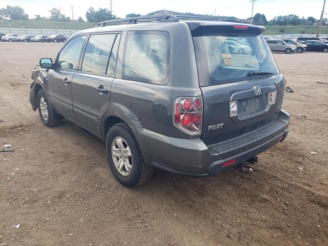 Photo 3 from auction – 2007 HONDA PILOT LX with VIN 2HKYF18107H540272
