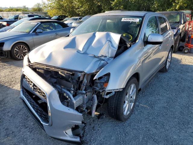 Photo 2 from auction – 2015 MITSUBISHI OUTLANDER with VIN 4A4AR3AUXFE062359