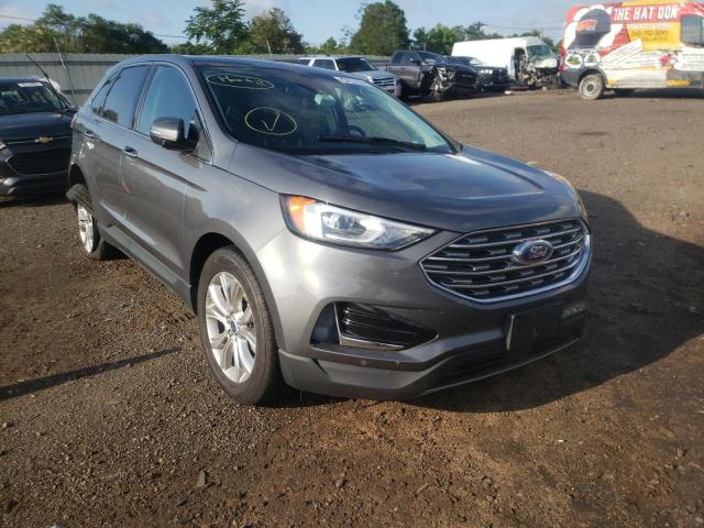 FORD EDGE TITAN 2021 with VIN 2FMPK4K91MBA21189 - Photo from auction