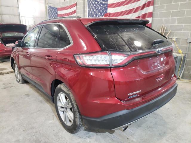 Photo 3 from auction – 2017 FORD EDGE SEL with VIN 2FMPK3J99HBC58238