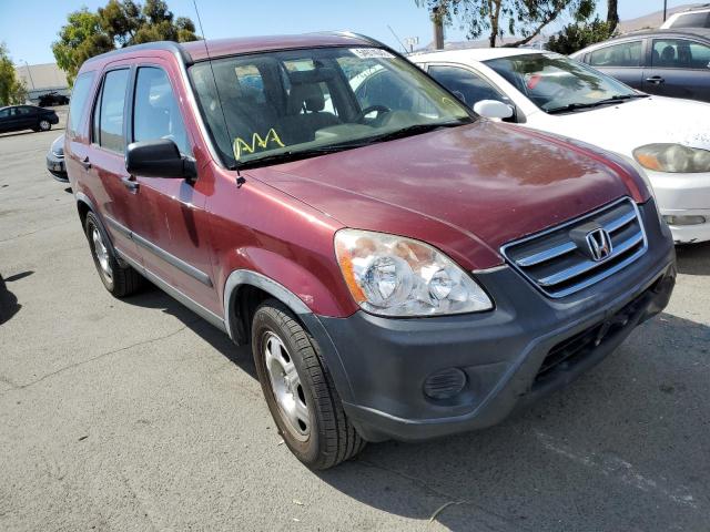 HONDA CR-V LX 2006 with VIN JHLRD68536C027685 - Photo from auction