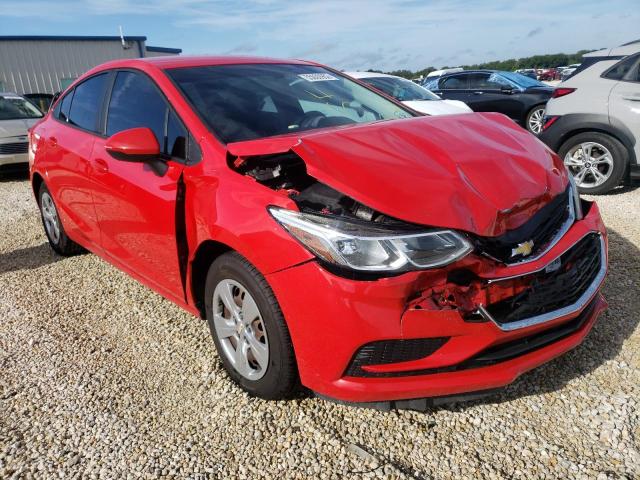 CHEVROLET CRUZE LS 2017 with VIN 1G1BC5SMXH7145166 - Photo from auction