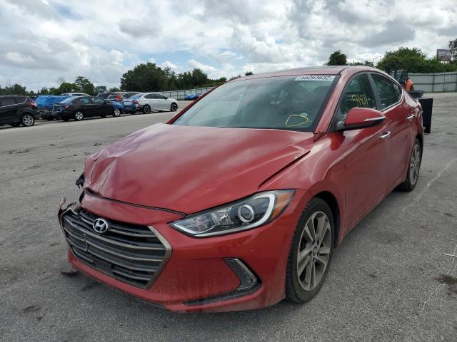 Photo 2 from auction – 2017 HYUNDAI ELANTRA with VIN 5NPD84LF0HH061722