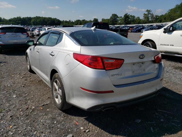Photo 3 from auction – 2014 KIA OPTIMA LX with VIN 5XXGM4A7XEG331633