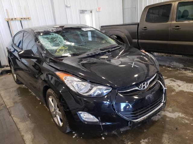 HYUNDAI ELANTRA GL 2013 with VIN 5NPDH4AE0DH384012 - Photo from auction