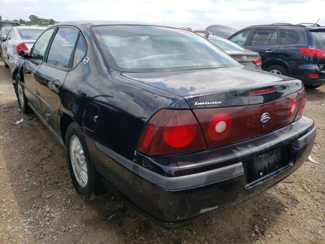 Photo 3 from auction – 2000 CHEVROLET IMPALA with VIN 2G1WF55K0Y9159949