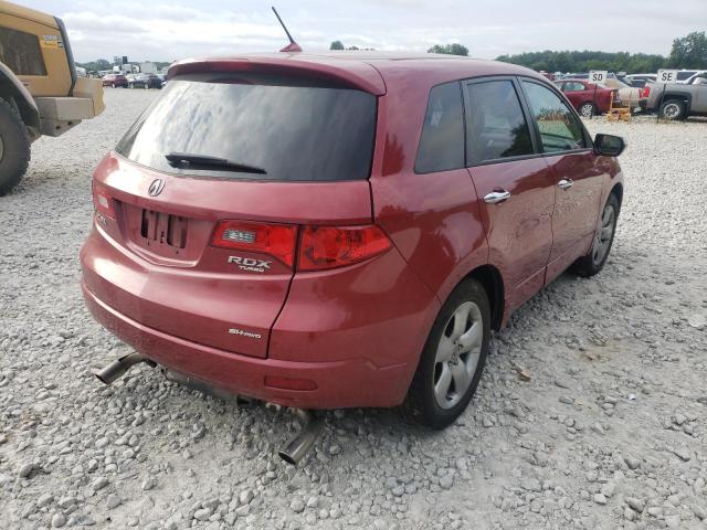 Photo 4 from auction – 2007 ACURA RDX TECHNO with VIN 5J8TB18537A025025