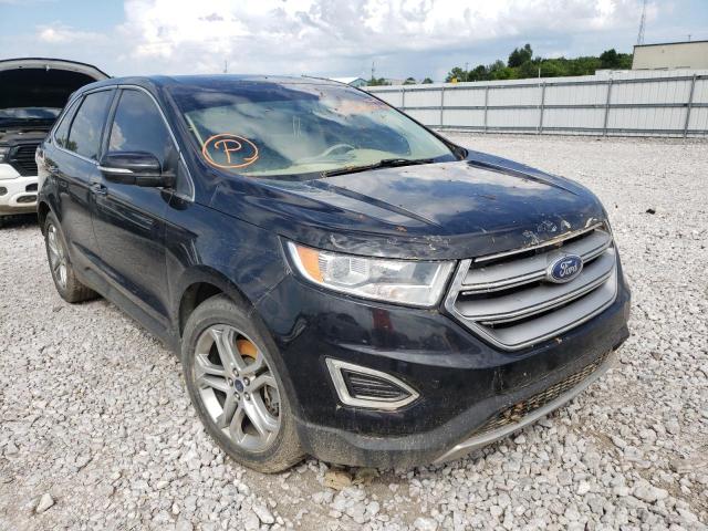 FORD EDGE TITAN 2017 with VIN 2FMPK4K91HBB11867 - Photo from auction
