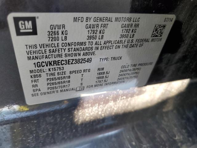 Photo 10 from auction – 2014 CHEVROLET SILVERADO with VIN 1GCVKREC3EZ382549