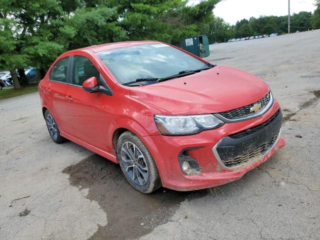 CHEVROLET SONIC LT 2017 with VIN 1G1JD5SH0H4106308 - Photo from auction