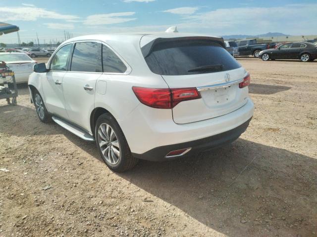 Photo 3 from auction – 2015 ACURA MDX TECHNO with VIN 5FRYD4H42FB029224
