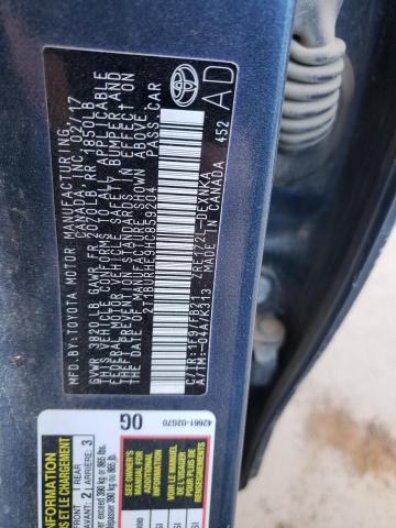 Photo 10 from auction – 2017 TOYOTA COROLLA L with VIN 2T1BURHE9HC859204