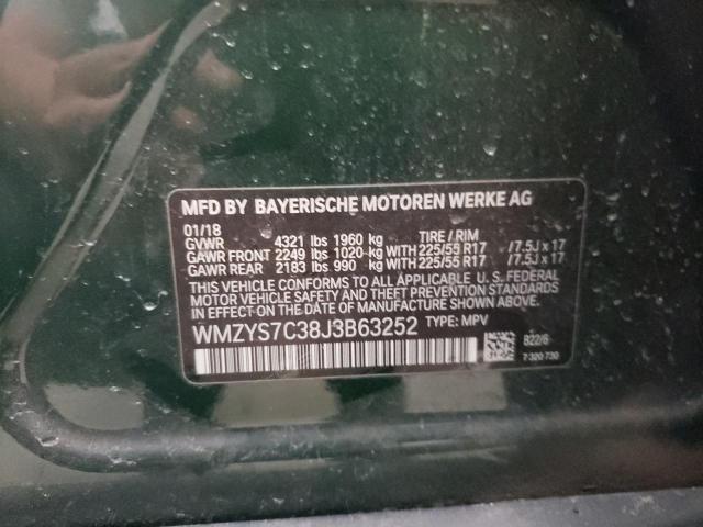Photo 10 from auction – 2018 MINI COOPER COU with VIN WMZYS7C38J3B63252