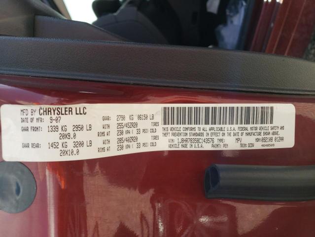 Photo 10 from auction – 2008 JEEP GRAND CHER with VIN 1J8HR78358C143576