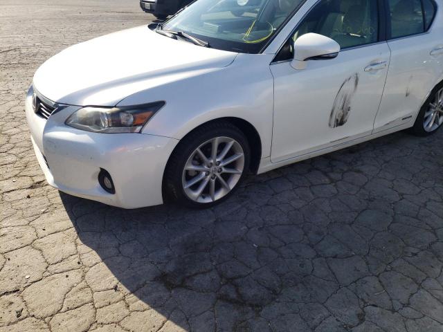 Photo 9 from auction – 2012 LEXUS CT 200 with VIN JTHKD5BHXC2084803