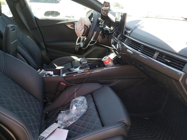 Photo 5 from auction – 2022 AUDI S5 PRESTIG with VIN WAUB4CF58NA004507
