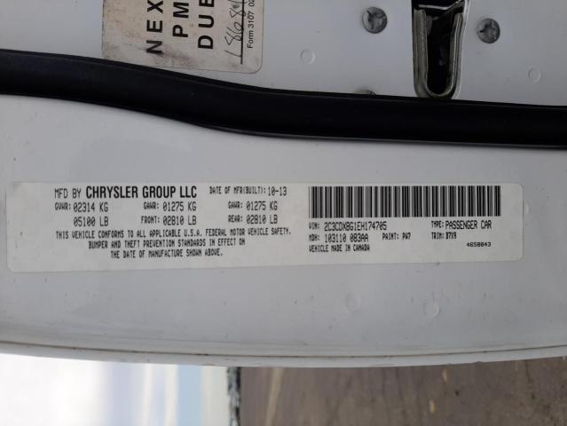 Photo 10 from auction – 2014 DODGE CHARGER SE with VIN 2C3CDXBG1EH174705