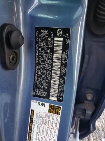 Photo 10 from auction – 2005 TOYOTA PRIUS with VIN JTDKB20U857037619