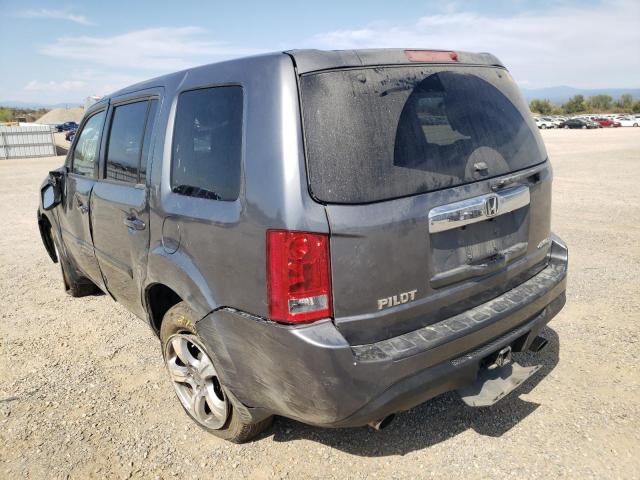 Photo 3 from auction – 2012 HONDA PILOT EXL with VIN 5FNYF4H62CB043150