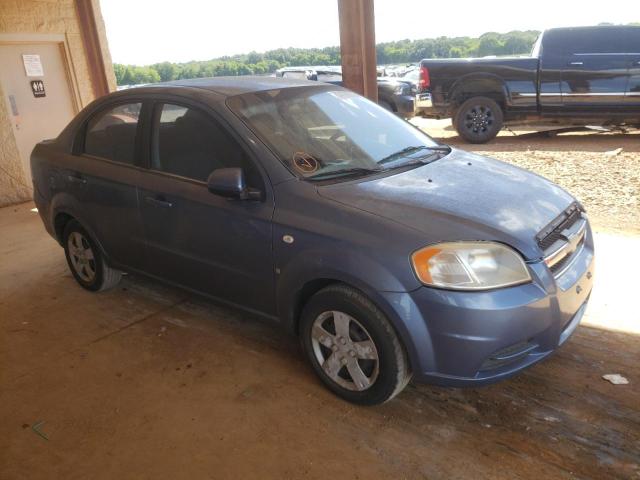 CHEVROLET AVEO BASE 2008 with VIN KL1TD56668B090823 - Photo from auction