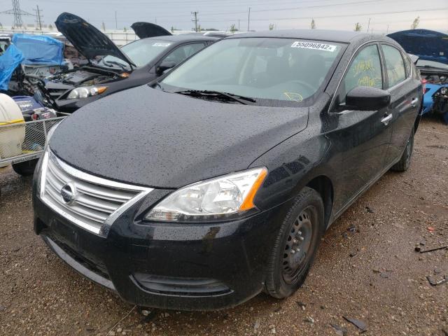 Photo 2 from auction – 2014 NISSAN SENTRA S with VIN 3N1AB7AP1EL696030