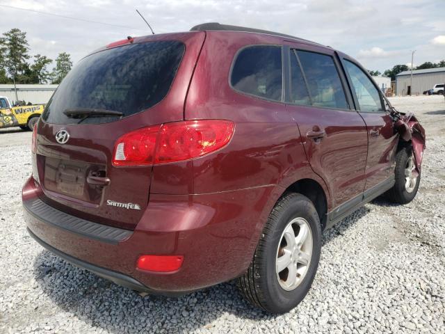 Photo 4 from auction – 2008 HYUNDAI SANTA FE G with VIN 5NMSG13D68H157584