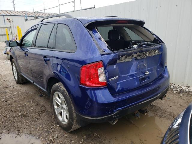 Photo 3 from auction – 2013 FORD EDGE SEL with VIN 2FMDK3JC2DBC88237