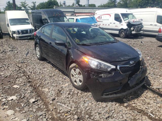 KIA FORTE LX 2014 with VIN KNAFK4A65E5167556 - Photo from auction