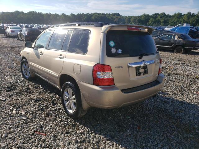 Photo 3 from auction – 2006 TOYOTA HIGHLANDER with VIN JTEDW21A060013161