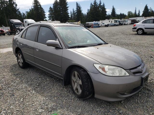 HONDA CIVIC EX 2004 with VIN 2HGES26774H627751 - Photo from auction