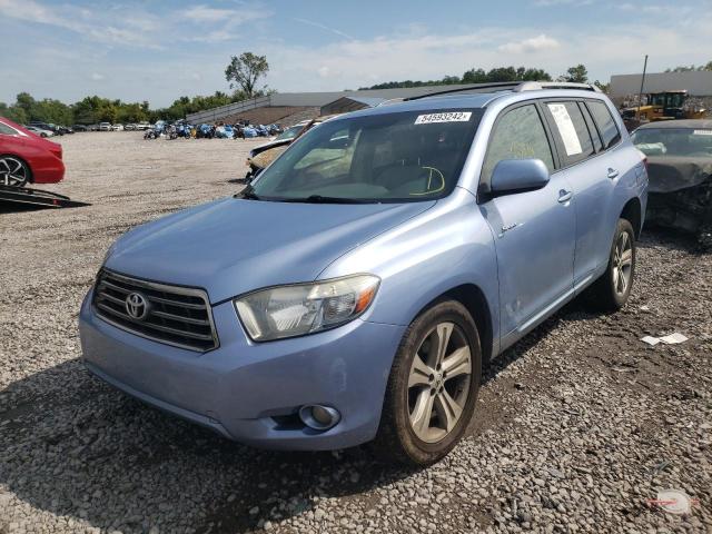 Photo 2 from auction – 2008 TOYOTA HIGHLANDER with VIN JTEDS43A982055663