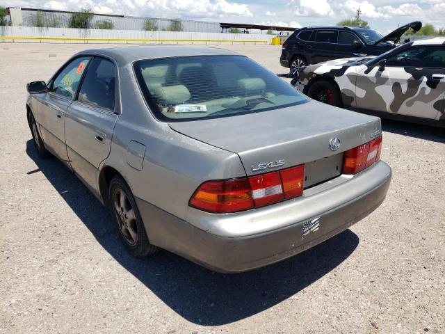 Photo 3 from auction – 1998 LEXUS ES 300 with VIN JT8BF28G8W0105252