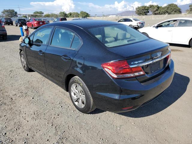 Photo 3 from auction – 2013 HONDA CIVIC LX with VIN 19XFB2F53DE283767