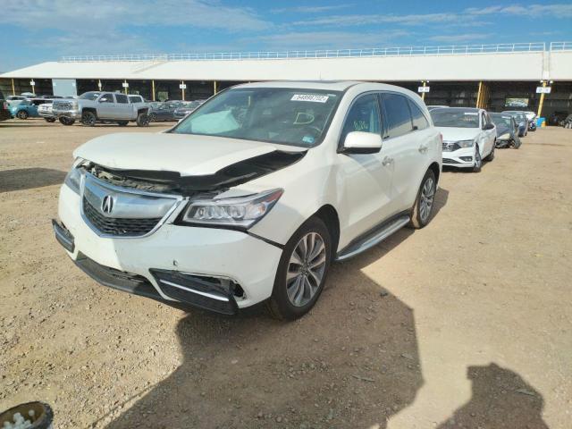 Photo 2 from auction – 2015 ACURA MDX TECHNO with VIN 5FRYD4H42FB029224