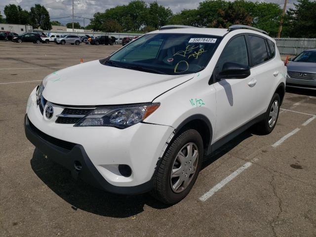 Photo 2 from auction – 2014 TOYOTA RAV4 LE with VIN 2T3ZFREV0EW110774