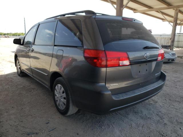 Photo 3 from auction – 2004 TOYOTA SIENNA CE with VIN 5TDZA23C34S102109