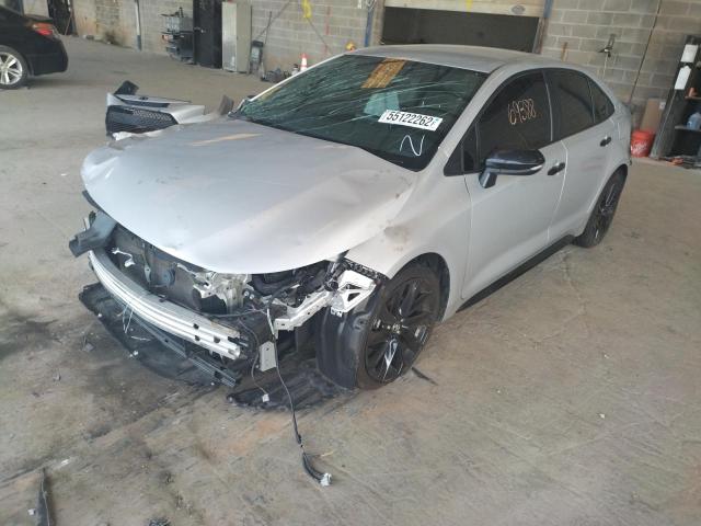 Photo 2 from auction – 2020 TOYOTA COROLLA SE with VIN 5YFS4RCE9LP048129