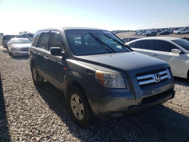HONDA PILOT LX 2007 with VIN 5FNYF281X7B001131 - Photo from auction