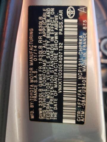 Photo 10 from auction – 2014 TOYOTA YARIS with VIN VNKKTUD30EA007132