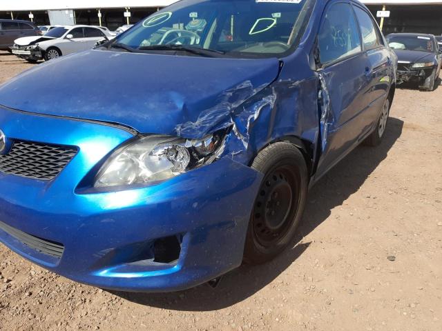 Photo 9 from auction – 2010 TOYOTA COROLLA BA with VIN 2T1BU4EE3AC481099