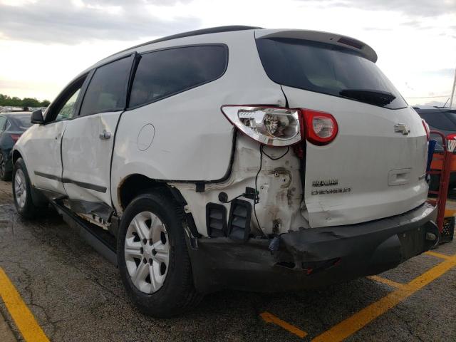 Photo 3 from auction – 2010 CHEVROLET TRAVERSE L with VIN 1GNLREED7AS115431