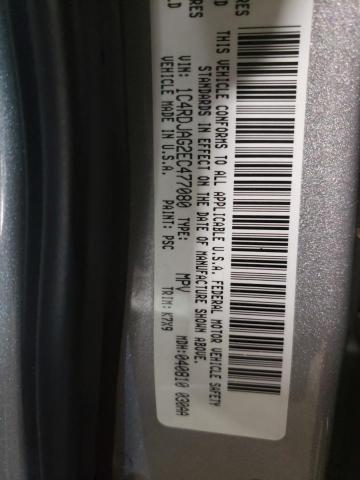 Photo 10 from auction – 2014 DODGE DURANGO SX with VIN 1C4RDJAG2EC477080