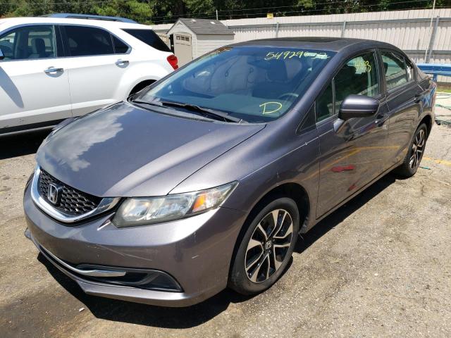Photo 2 from auction – 2015 HONDA CIVIC EX with VIN 19XFB2F85FE043763