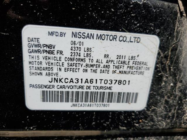 Photo 10 from auction – 2001 INFINITI I30 with VIN JNKCA31A61T037801