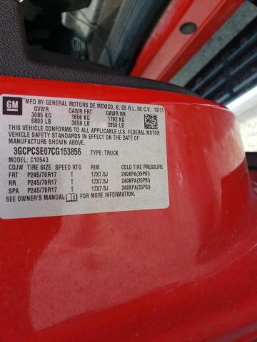 Photo 10 from auction – 2012 CHEVROLET SILVERADO with VIN 3GCPCSE07CG153856